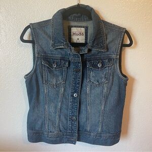 Sleeveless Mudd Jean jacket